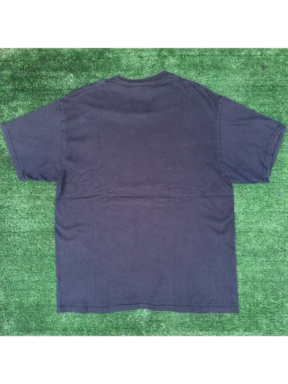 Vintage Y2K Lowrider Hot Rod T-Shirt Navy L Chicano California Los Angeles - Picture 4 of 4